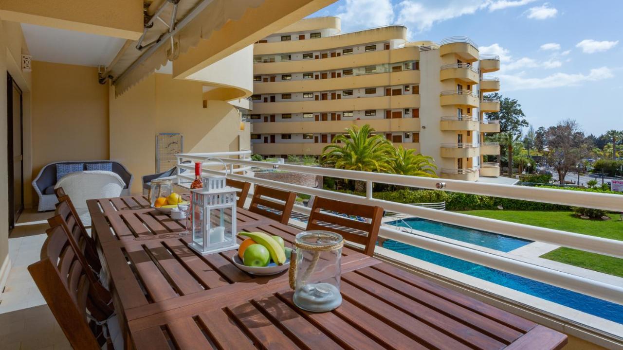 Marina 2Bdr Apartment With Balcony & Pool - 5Min From Beach By Lovelystay Quarteira Dış mekan fotoğraf